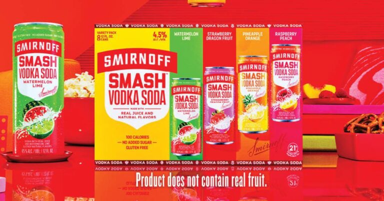 Smirnoff Smash Vodka Soda - Rock Bottle Shop